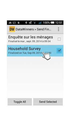 DataWinners screenshot 2