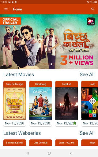 WebFlix - Web Series and Movie Trailers screenshot 9