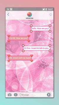 Pink Messenger Theme screenshot 4
