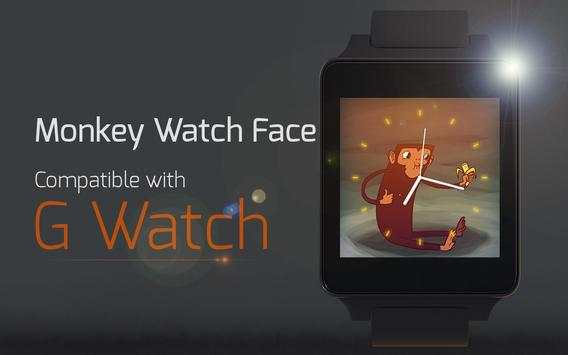 Monkey Watch Face screenshot 5