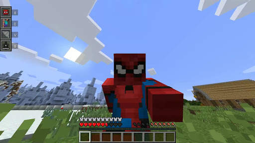 Spider Hero Man Mod Minecraft PE screenshot 3