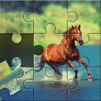 Horses Jigsaw Puzzle Games logo