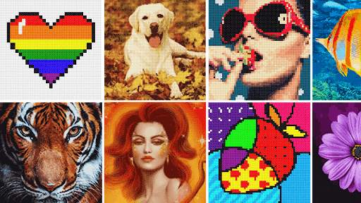 Cross Stitch: Color by Number screenshot 4