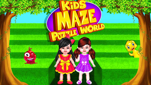 Kids Mazes : Educational Game Puzzle World screenshot 1