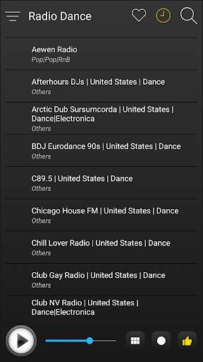 Dance Radio Stations Online - Dance FM AM Music screenshot 4