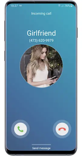 Fake call girlfriend prank screenshot 4