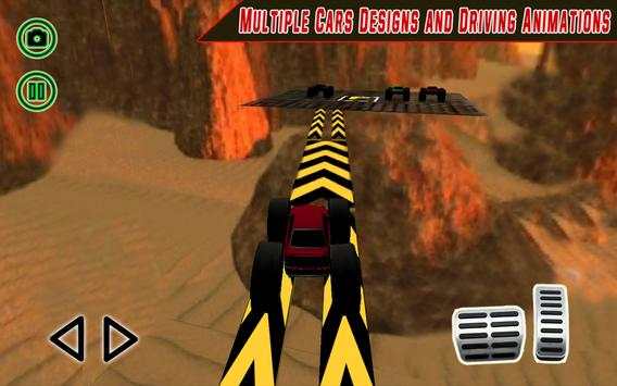 99% Sky Car Racing - Impossible Track Drive Stunt screenshot 5