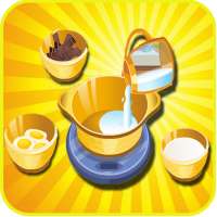 girls cooking games chocolate logo