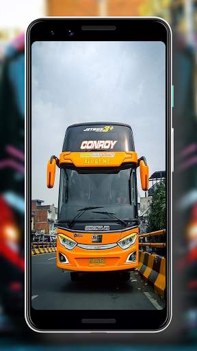Wallpaper Bus Indonesia screenshot 4