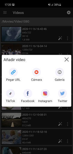 Video1080 - Editar, Descargador de video 2020 screenshot 2