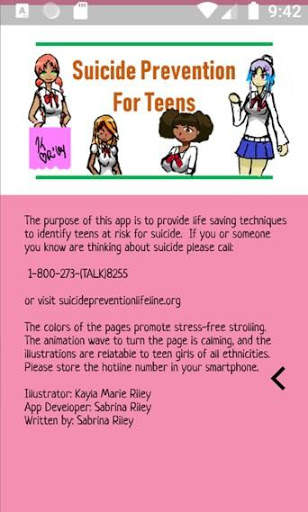 A Teen Suicide Prevention Anime screenshot 1