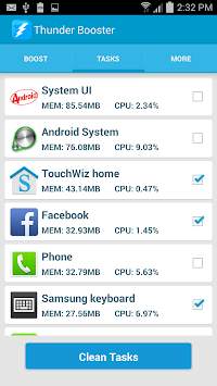Thunder Booster Clean Speed up screenshot 4