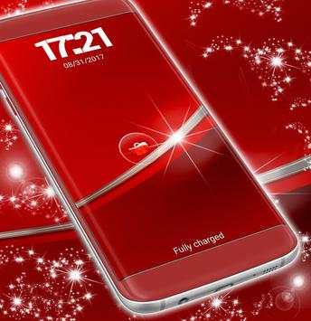 Hd Red Lock Screen Theme screenshot 3