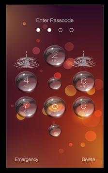 Lock Screen - Water Droplet screenshot 3