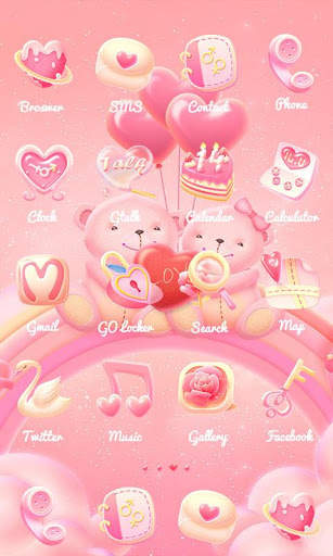 Bear Theme - ZERO Launcher screenshot 2