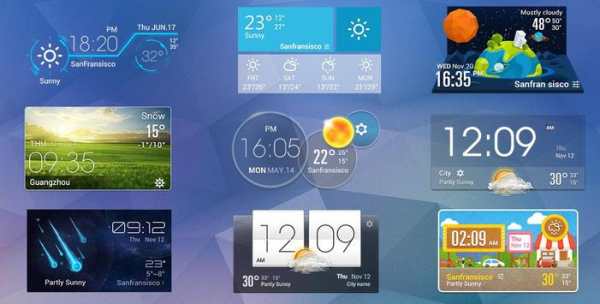 Clock Weather Cool Widget screenshot 2