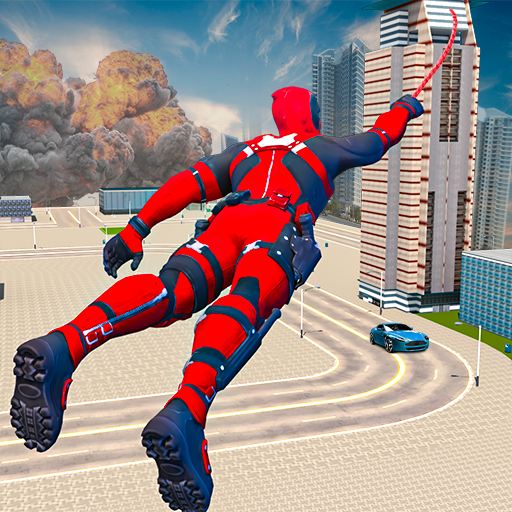 Rope Hero Spider: Héros Man 3D icon