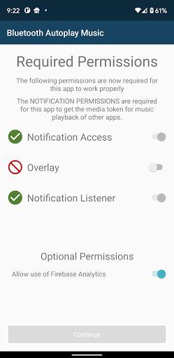 Bluetooth Autoplay Music screenshot 1