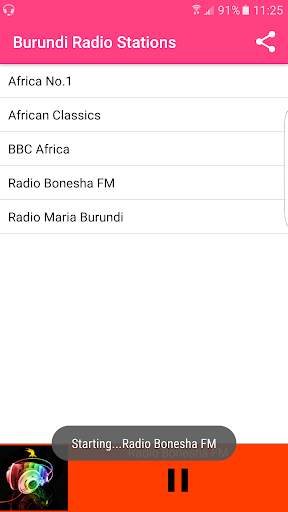 Burundi Radio Stations screenshot 1