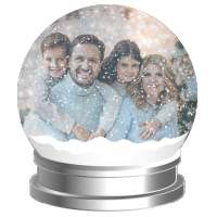 Éditeur de photo effet de neige