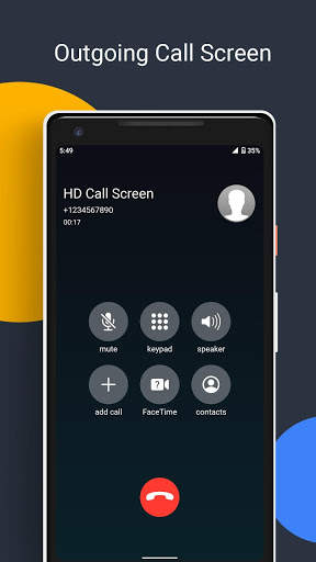 HD Phone 6 i Call Screen OS9 & Dialer OS 14 Style screenshot 2