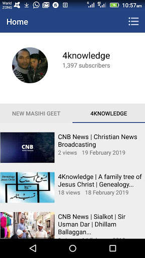 New Masihi Geet and News screenshot 1