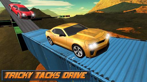 Modern Impossible Tracks Car Stunts: Scary Drive screenshot 4