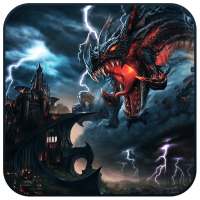 Dragon Roar Lightning Theme on 9Apps