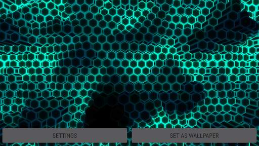 Neon Cells Particles 3D Live Wallpaper screenshot 20