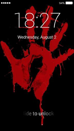 Blood Lock Screen screenshot 1
