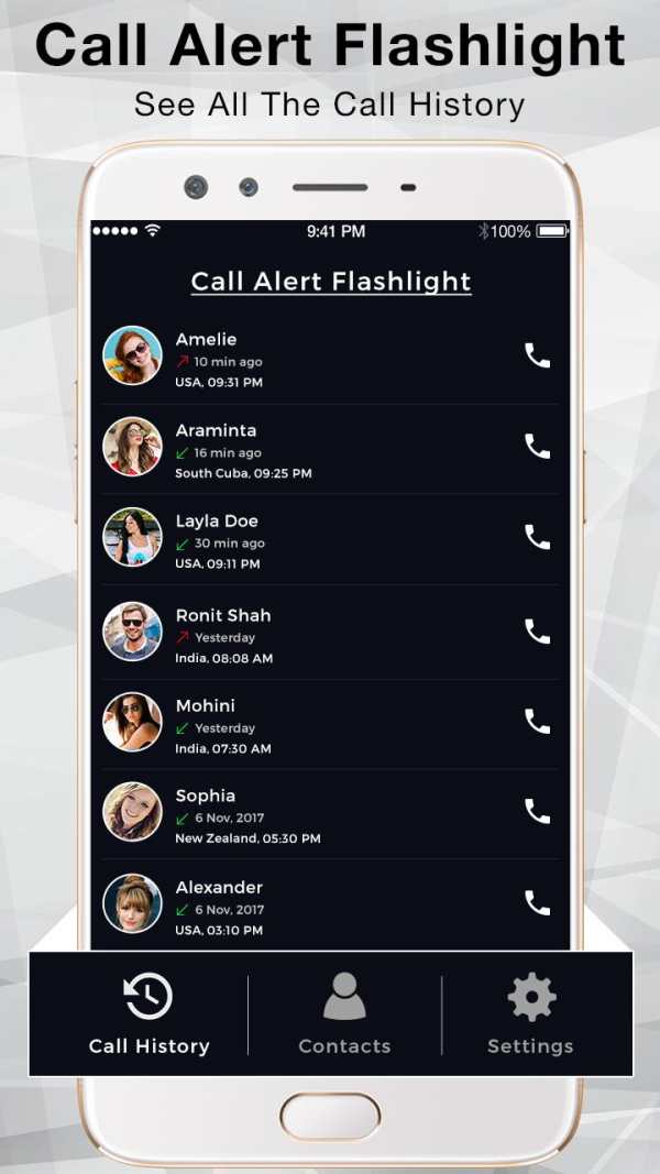 Ringing Flashlight screenshot 4