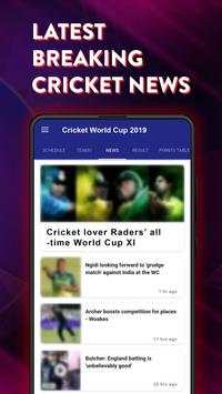 CrickGems - Cricket World Cup Fixture &schedule screenshot 3