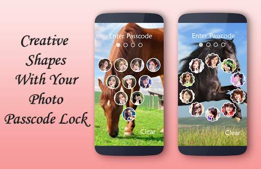 Horse Lock Screen 2 تصوير الشاشة