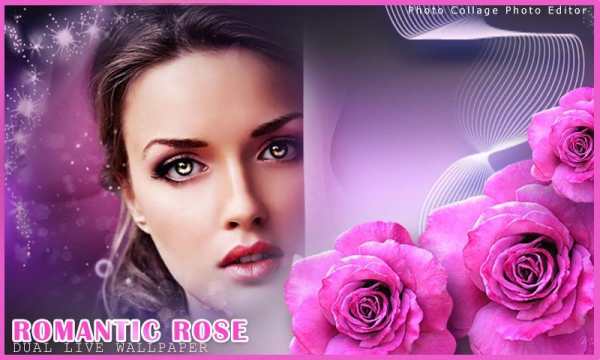 Rose Dual Photo Frame screenshot 2