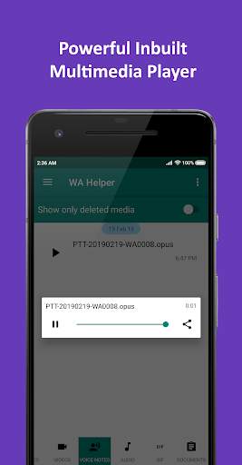 Read Deleted Message & Download Status - WA Helper screenshot 6