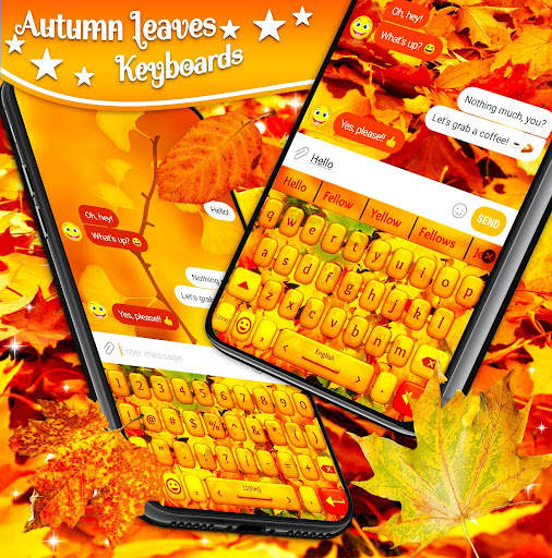 Autumn Leaves Keyboard 🍂 Leaf HD Theme Keyboards screenshot 5