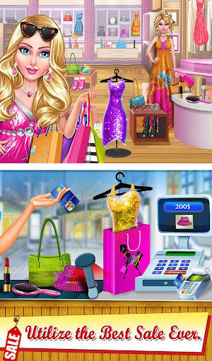 Shopping Mall Fashion Store Simulator: Girl Games screenshot 8