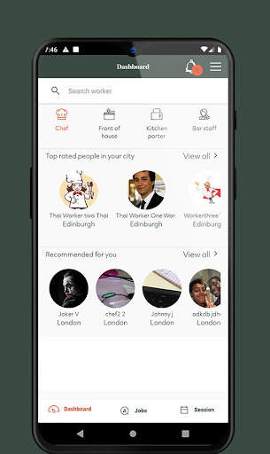 Work It App screenshot 1