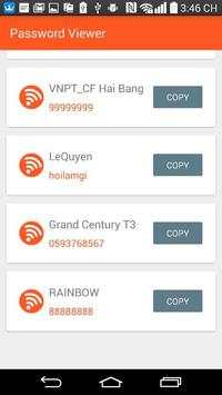 Wifi Password Viewer new 2017 screenshot 1