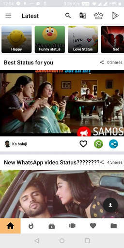 flash chat Video Status screenshot 2