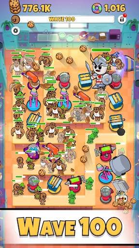 Cookies TD - Idle Tower Defens screenshot 2