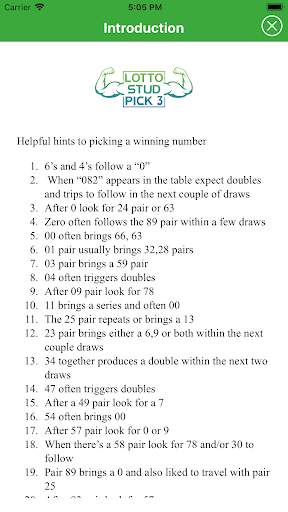 Lotto Stud Pick 3 screenshot 5