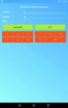 Greatest Common Divisor screenshot 8