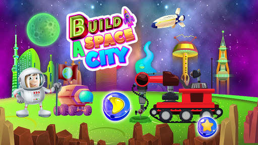 Build a Space City : Construction Game screenshot 4