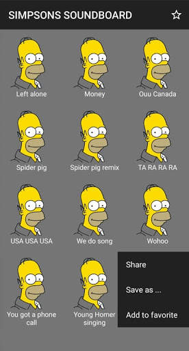 Homer Soundboard - Funny sounds and ringtone screenshot 3