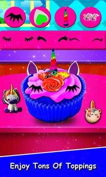 Unicorn Cupcakes - Colorful Food Cooking screenshot 5