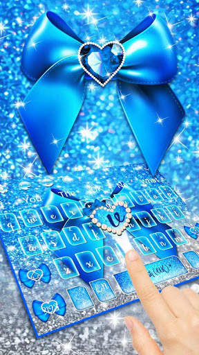 Glitter Bow Keyboard screenshot 2