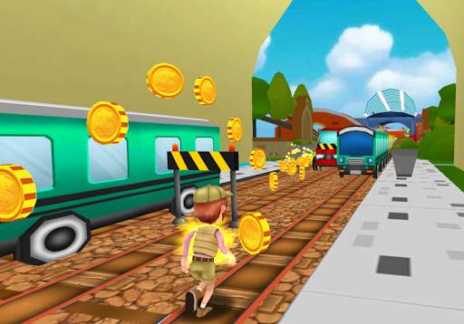 Railway Runner 2: to the moon screenshot 4