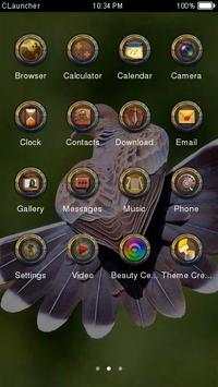 Cute Bird Theme C Launcher screenshot 2