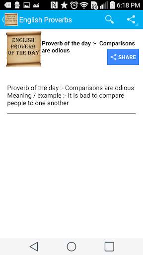 Proverb of the day screenshot 2